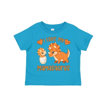 Inktastic I Love My Mamasaurus Cute Triceratops Family Gift Toddler Boy or Toddler Girl T-Shirt
Inktastic I Love My Mamasaurus Cute Triceratops Family Gift Toddler Boy or Toddler Girl T-Shirt