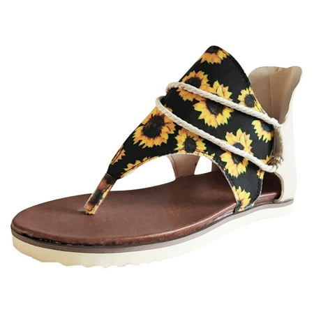 Daznico Womens Sandals Comfortable Ladies Summer Casual Printed Flat Clip Toe Big Size Zip Sandals Sandals for Women 2024(Color:Yellow Size:US 5.5)
Daznico Womens Sandals Comfortable Ladies Summer Casual Printed Flat Clip Toe Big Size Zip Sandals Sandals for Women 2024(Color:Yellow Size:US 5.5)