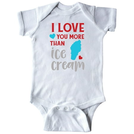 Inktastic I Love You More Than Ice Cream Ice Cream Cone Gift Baby Boy or Baby Girl Bodysuit
Inktastic I Love You More Than Ice Cream Ice Cream Cone Gift Baby Boy or Baby Girl Bodysuit