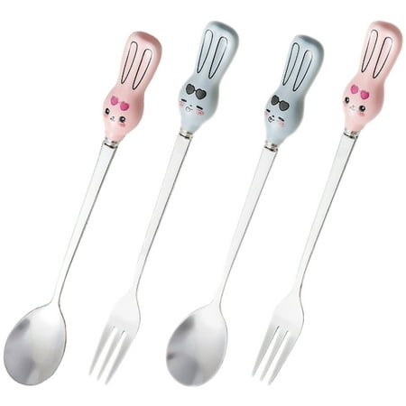 NUOLUX 1 Set Dessert Spoon Ceramic Handle Spoon Stainless Steel Fork Dessert Enjoying Kit
NUOLUX 1 Set Dessert Spoon Ceramic Handle Spoon Stainless Steel Fork Dessert Enjoying Kit