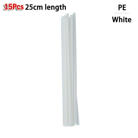 15Pcs 9.84 Inch Plastic Welding Rods ABS PP PVC PE Welding Sticks Bumper Repair