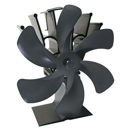 Tiitstoy Stove Fan Wood Stove Fan Fireplace Fan Heat-Powered Fan with 6 Blades Gray
Tiitstoy Stove Fan Wood Stove Fan Fireplace Fan Heat-Powered Fan with 6 Blades Gray