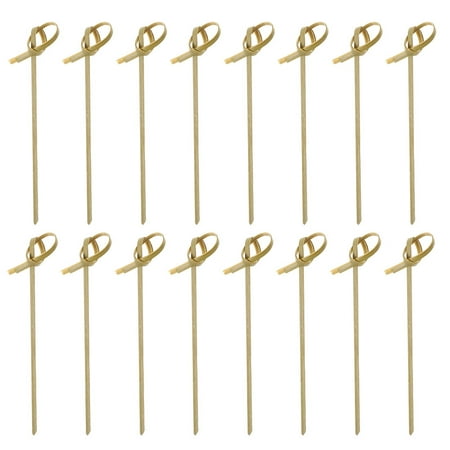 100Pcs Household Fruit Picks Disposable Cocktail Picks Convenient Bamboo Picks