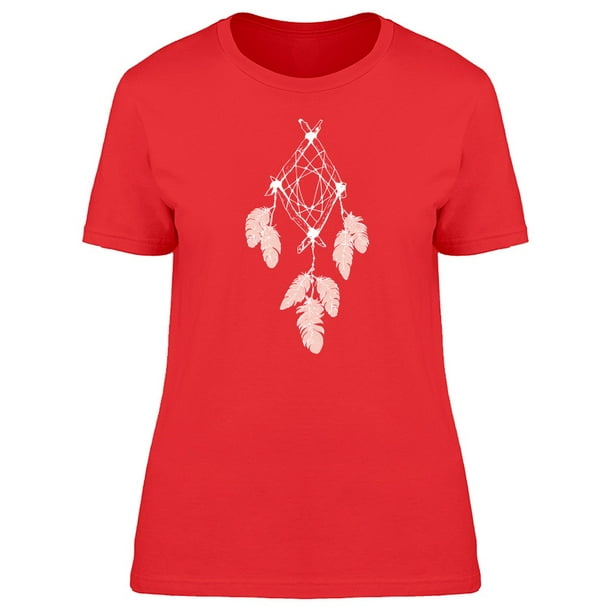 Dreamcatcher With Pink Feathers Tee Women's -Image by Shutterstock