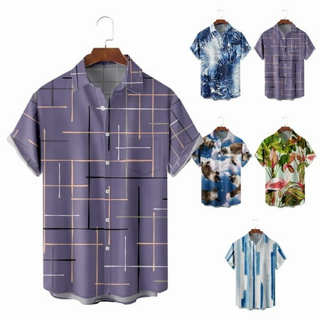 Toddler Boys Short Sleeve Hawaii Shirts Front-Pocket Summer Clothing Apparel for Men Women
Toddler Boys Short Sleeve Hawaii Shirts Front-Pocket Summer Clothing Apparel for Men Women