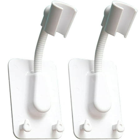 360° Shower Head Holder Adjustable Shower Head Bracket with 2 Hooks Stand Wall-mounted Handheld Shower Head Holder without Drilling Self Adhesive Shower Shelf for Bathroom Accessories
360° Shower Head Holder Adjustable Shower Head Bracket with 2 Hooks Stand Wall-mounted Handheld Shower Head Holder without Drilling Self Adhesive Shower Shelf for Bathroom Accessories