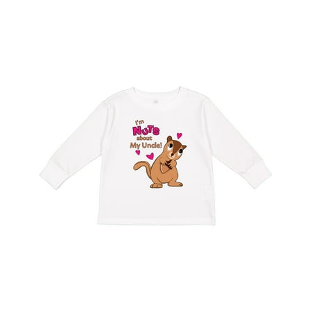Inktastic I m Nuts About My Uncle Gift Toddler Boy or Toddler Girl Long Sleeve T-Shirt
Inktastic I m Nuts About My Uncle Gift Toddler Boy or Toddler Girl Long Sleeve T-Shirt