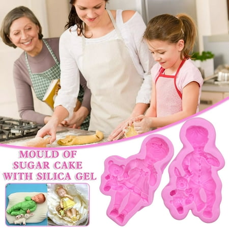 FZM Pair Cake Molds Fondant Chocolate Molds Silicone of Day Valentine s Cake Mould