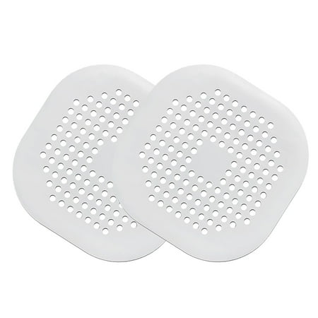 Hair Catcher is Shower Drain Cover Works as Shower Drain Hair Catcher Sink Drain Strainer Bathtub Drain Cover Silicone Hair Catcher 2Pack White 
Hair Catcher is Shower Drain Cover Works as Shower Drain Hair Catcher Sink Drain Strainer Bathtub Drain Cover Silicone Hair Catcher 2Pack White