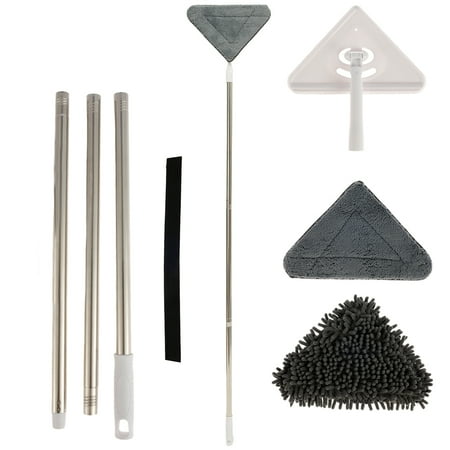 Harupink Triangle Cleaning Mop with Long Handle Wall Cleaning Mop Rotatable Adjustable Dust Wall Cleaner Lightweight Wall Mop for Floor Window Desk Ceiling
Harupink Triangle Cleaning Mop with Long Handle Wall Cleaning Mop Rotatable Adjustable Dust Wall Cleaner Lightweight Wall Mop for Floor Window Desk Ceiling