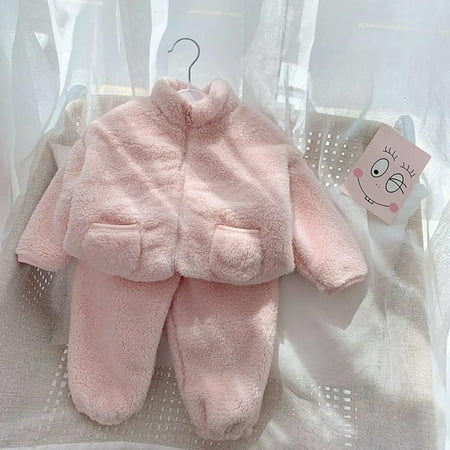 DancePeanut Children s Suits Winter Baby Boys Girls Clothes Plus Velvet Thick Warm Home Clothes 2pcs Kids Zipper Top Coat Trousers Pajamas
DancePeanut Children s Suits Winter Baby Boys Girls Clothes Plus Velvet Thick Warm Home Clothes 2pcs Kids Zipper Top Coat Trousers Pajamas
