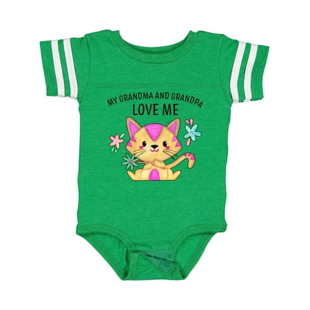Inktastic My Grandma and Grandpa Love Me with Cute Kitten and Flowers Gift Baby Boy or Baby Girl Bodysuit
Inktastic My Grandma and Grandpa Love Me with Cute Kitten and Flowers Gift Baby Boy or Baby Girl Bodysuit