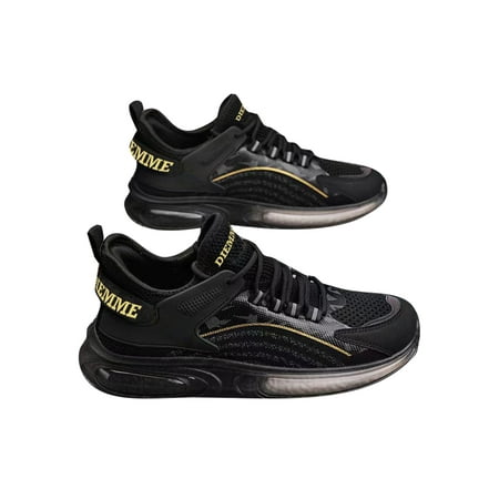 Gomelly Mens Athletic Shoes Lace Up Sports Sneaker Air Cushion Casual Shoe Comfortable Sneakers Walking Gym Trainers Black 8
Gomelly Mens Athletic Shoes Lace Up Sports Sneaker Air Cushion Casual Shoe Comfortable Sneakers Walking Gym Trainers Black 8