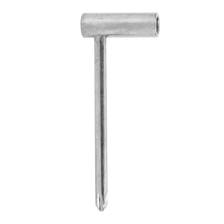Truss Rod Hex Box Wrench Ballad Guitar Neck Adjustment Tool (Silver 8mm)