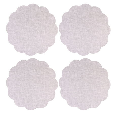 6pcs Round Lace Placemats PU Heat Insulation Pad Waterproof Oil Proof Mat Table Decoration (Milk White)
6pcs Round Lace Placemats PU Heat Insulation Pad Waterproof Oil Proof Mat Table Decoration (Milk White)
