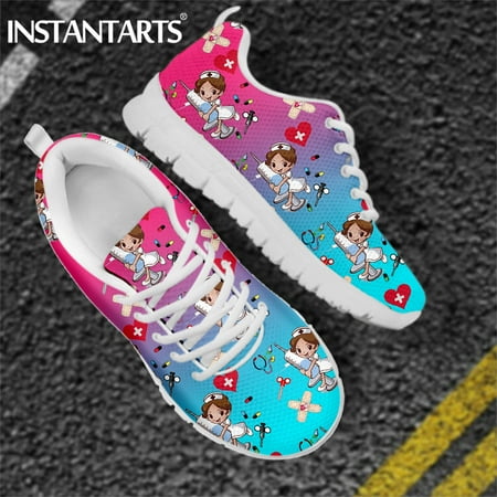 Woman Flats Nurse Casual Shoes For Women 2024 Breathable Summer Sneakers Cartoon Nursing Print Lightweight Flat Lace Up Footwear
Woman Flats Nurse Casual Shoes For Women 2024 Breathable Summer Sneakers Cartoon Nursing Print Lightweight Flat Lace Up Footwear