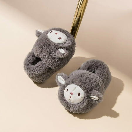 Cathalem Kid Fuzzy Slipper Fashion Autumn And Winter Boys And Girls Slippers Flat Soft Toddler Indoor Outdoor Slippers Grey 18 Months
Cathalem Kid Fuzzy Slipper Fashion Autumn And Winter Boys And Girls Slippers Flat Soft Toddler Indoor Outdoor Slippers Grey 18 Months