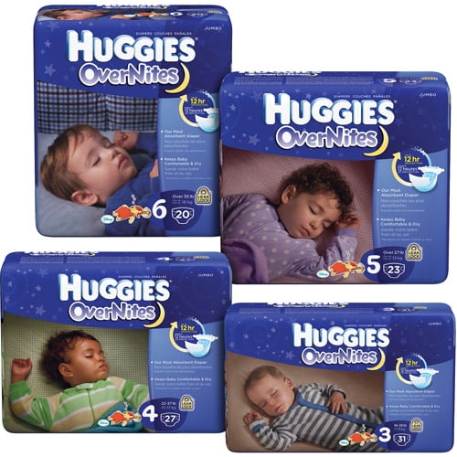 huggies overnites size 4