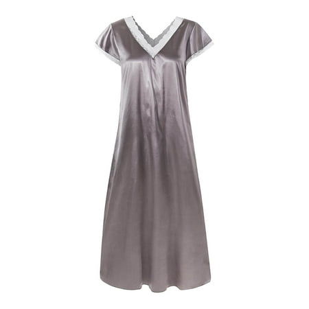 Cathalem Women s Cotton Nightshirts Womens Short S0leeve V Neck Homewear Pajamas Long Dress Nightgowns Size Small Nightgown Nightgownnightshirt Grey X-Large
Cathalem Women s Cotton Nightshirts Womens Short S0leeve V Neck Homewear Pajamas Long Dress Nightgowns Size Small Nightgown Nightgownnightshirt Grey X-Large