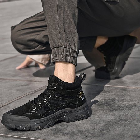 KUNPENG-Men s High Top Mountaineering Shoes For Leisure Couple Shoes Men s Shoes
KUNPENG-Men s High Top Mountaineering Shoes For Leisure Couple Shoes Men s Shoes