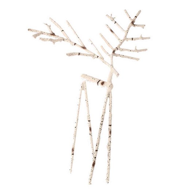 13" Decorative Nature Inspired Stick Reindeer Christmas Table Top Figure