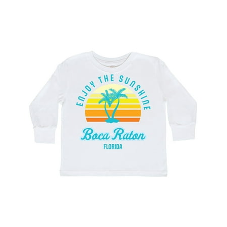 Inktastic Summer Enjoy the Sunshine Boca Raton Florida in Blue Gift Toddler Boy or Toddler Girl Long Sleeve T-Shirt
Inktastic Summer Enjoy the Sunshine Boca Raton Florida in Blue Gift Toddler Boy or Toddler Girl Long Sleeve T-Shirt