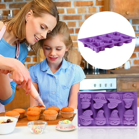 Yedhsi Halloween Silicone Pumpkin Silicone Mold 8 Cavity Kitchen Baking Tools Cake Mould
Yedhsi Halloween Silicone Pumpkin Silicone Mold 8 Cavity Kitchen Baking Tools Cake Mould