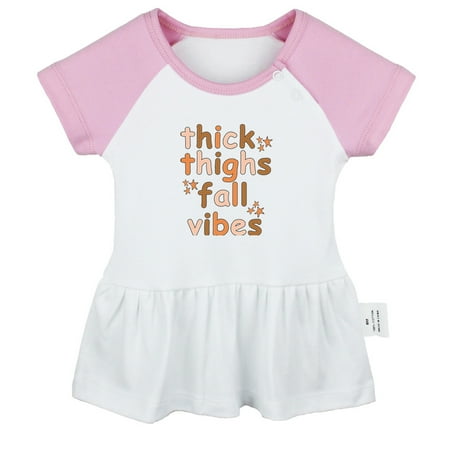 Thick Thighs & Fall Vibes Funny Dresses For Baby Newborn Babies Skirts Infant Princess Dress 0-24M Kids Graphic Clothes (Pink Raglan Dresses 18-24 Months)
Thick Thighs & Fall Vibes Funny Dresses For Baby Newborn Babies Skirts Infant Princess Dress 0-24M Kids Graphic Clothes (Pink Raglan Dresses 18-24 Months)