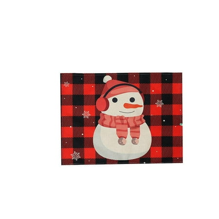 Christmas Clearance! VWRXBZ Christmas Decorations Linen Printed Tablecloth Table Decoration Christmas Mat
Christmas Clearance! VWRXBZ Christmas Decorations Linen Printed Tablecloth Table Decoration Christmas Mat