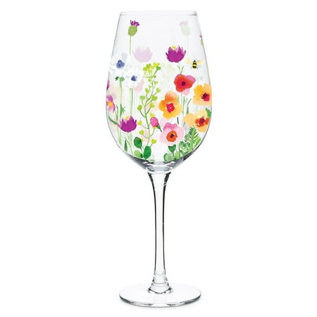 Set of 6 Bee Garden Goblet