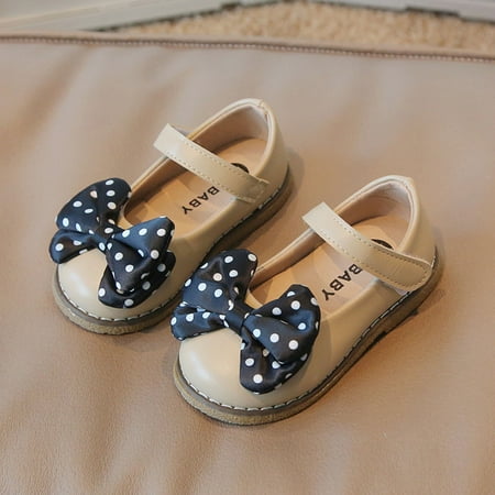 Fashion Autumn Girls Casual Shoes Flat Polka Dot Bow Solid Color Hook Loop Dress Shoes Simple Style Beige 26
Fashion Autumn Girls Casual Shoes Flat Polka Dot Bow Solid Color Hook Loop Dress Shoes Simple Style Beige 26