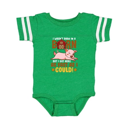 Inktastic Farmer Gift Born in a Barn Gift Baby Boy or Baby Girl Bodysuit
Inktastic Farmer Gift Born in a Barn Gift Baby Boy or Baby Girl Bodysuit