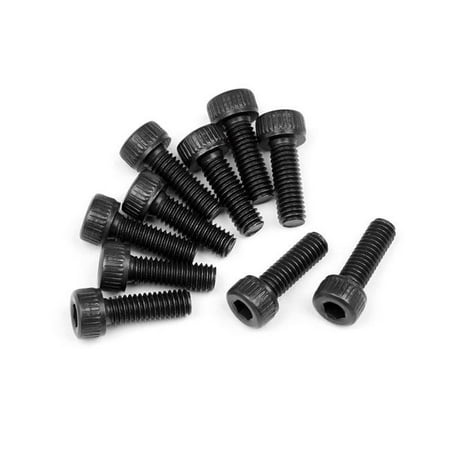 HPI Racing HPI107889 M2.5 x 8 mm Caphead Screw Hexhead - 10 Piece