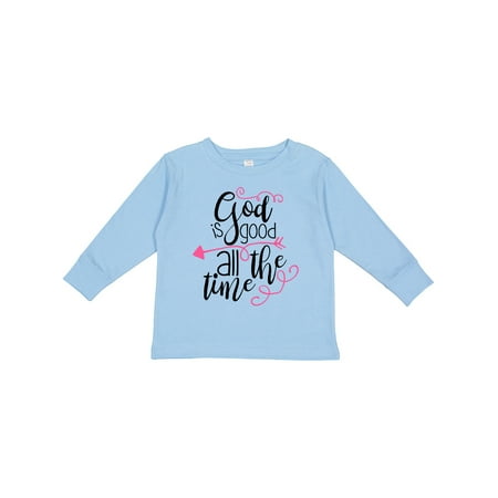 Inktastic God is Good All the Time Gift Toddler Boy or Toddler Girl Long Sleeve T-Shirt
Inktastic God is Good All the Time Gift Toddler Boy or Toddler Girl Long Sleeve T-Shirt
