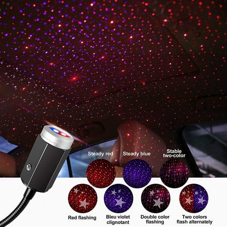 Zedker Projection Night Light Auto LED Roof Atmosphere Light LED Star Roof Projector Atmosphere Light Romantic
Zedker Projection Night Light Auto LED Roof Atmosphere Light LED Star Roof Projector Atmosphere Light Romantic