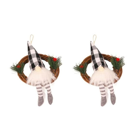 2PCS Black Christmas Doll Rattan Ring Pendant Garland Hanging Decoration Supplies Multicolor
2PCS Black Christmas Doll Rattan Ring Pendant Garland Hanging Decoration Supplies Multicolor