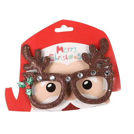 Linyer Christmas Glitter Glasses Frames Christmas Parties Holiday Favors Photo Favors Photo Props Xmas Props Xmas Costume Eyeglasses 2 16cm*11cm
Linyer Christmas Glitter Glasses Frames Christmas Parties Holiday Favors Photo Favors Photo Props Xmas Props Xmas Costume Eyeglasses 2 16cm*11cm