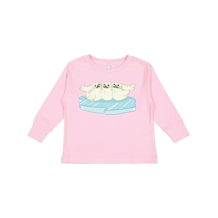 Inktastic 3 Cute White Harp Seals on Ice Gift Toddler Boy or Toddler Girl Long Sleeve T-Shirt
Inktastic 3 Cute White Harp Seals on Ice Gift Toddler Boy or Toddler Girl Long Sleeve T-Shirt