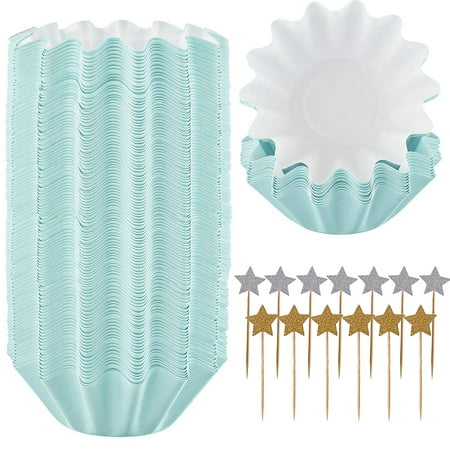 Skycarper 100Pack Cupcake Liners No Smell Food Grade & Grease-Proof Baking Cups Paper for Cake Balls Muffins Cupcakes and Candies - Blue
Skycarper 100Pack Cupcake Liners No Smell Food Grade & Grease-Proof Baking Cups Paper for Cake Balls Muffins Cupcakes and Candies - Blue
