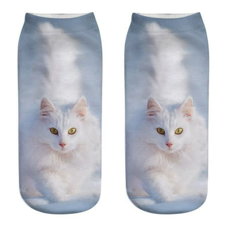 KEYBANG Socks Unisex Funny 3D Fashion Cat Printed Casual Socks Cute Low Cut Ankle Socks Multicolor (Buy 3 Get 2 Free)
KEYBANG Socks Unisex Funny 3D Fashion Cat Printed Casual Socks Cute Low Cut Ankle Socks Multicolor (Buy 3 Get 2 Free)