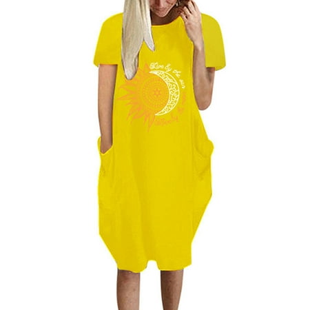 Grianlook Nightgowns for Womens Short Sleeve Sleepwear Pajama Dress Loose Pockets Sleepshirt Loungewear Casual Tshirt Dress
Grianlook Nightgowns for Womens Short Sleeve Sleepwear Pajama Dress Loose Pockets Sleepshirt Loungewear Casual Tshirt Dress