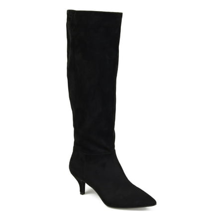 JOURNEE COLLECTION Womens Black Slouch Cushioned Comfort Vellia Pointed Toe Kitten Heel Dress Boots 11
JOURNEE COLLECTION Womens Black Slouch Cushioned Comfort Vellia Pointed Toe Kitten Heel Dress Boots 11