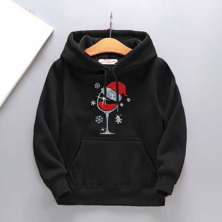 Sweatshirt for Kids Christmas Red Glass Prints Loose Long Sleeve Blouse with Pocket Child Hoodies
Sweatshirt for Kids Christmas Red Glass Prints Loose Long Sleeve Blouse with Pocket Child Hoodies