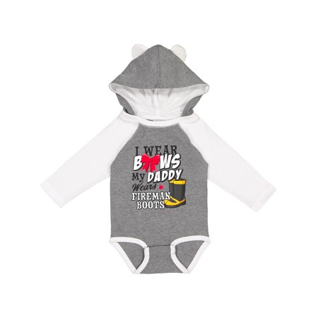 Inktastic I Wear Bows My Daddy Wears Fireman Boots Gift Baby Girl Long Sleeve Bodysuit
Inktastic I Wear Bows My Daddy Wears Fireman Boots Gift Baby Girl Long Sleeve Bodysuit