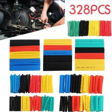 360Pcs Heat Shrink Tubing Insulation Shrinkable Tube 2:1 Wire Cable Sleeve Kit