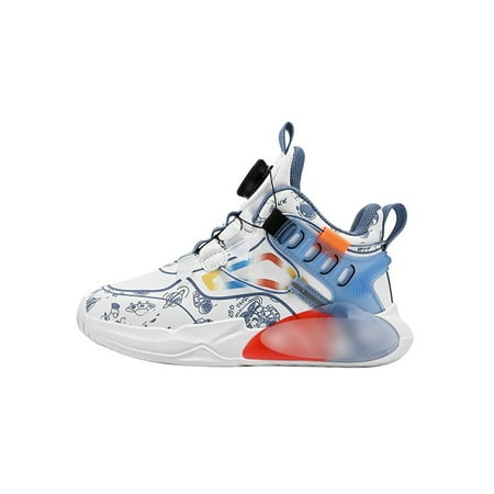 Fangasis Big Kid Athletic Shoes Breathable Running Shoe Cartoon Sneakers Children Fashion Sneaker Outdoor Comfortable Sport Trainers White Blue 8
Fangasis Big Kid Athletic Shoes Breathable Running Shoe Cartoon Sneakers Children Fashion Sneaker Outdoor Comfortable Sport Trainers White Blue 8