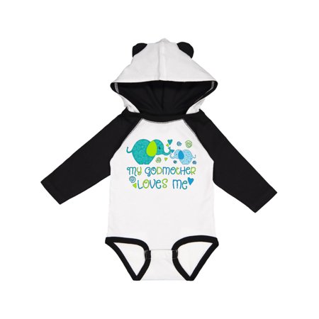 Inktastic My Godmother Loves Me- cute elephants Gift Baby Boy or Baby Girl Long Sleeve Bodysuit
Inktastic My Godmother Loves Me- cute elephants Gift Baby Boy or Baby Girl Long Sleeve Bodysuit