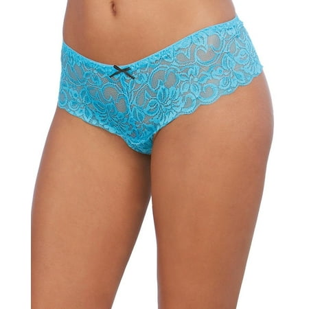 Dreamgirl Satin Bow Crotchless Boyshort
