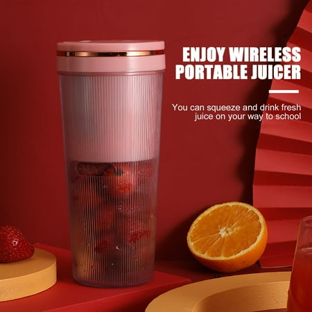 350ML Portable USB juicer hand held rechargeable Mixer USB