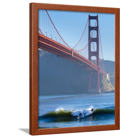 California, San Francisco, Golden Gate Bridge, USA Framed Print Wall Art By Alan Copson